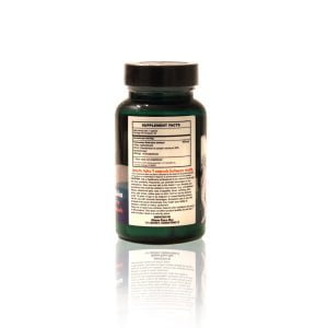 Kava Capsules, Back Of Bottle