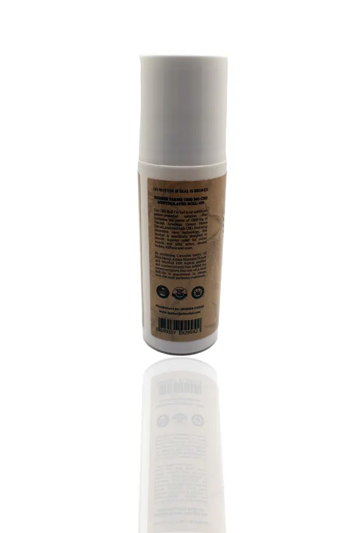 Hemp Roll-On Menthol Gel More Info