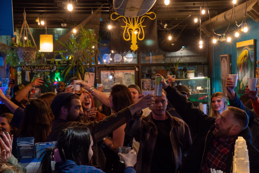 Crowded Kava Bar, Very Popular Kava Bar In Colorado
